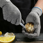 Schwer 2 Pairs ANSI A6 Cut Resistant Gloves, Food Grade Cutting Gloves for Kitchen Food Prep, Mandoline Gloves for Meat Cutting, Oyster Shucking, Knife Proof, Wood Carving, CR1401, S