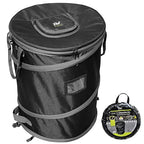 Collapsible Bin Trash & Recycle/Utility, Perfect for Camping, Laundry, Storage and Garden, Waterproof Vinyl and Tear Resistance, Trash and/or Recycle, Two 13 Gallon Bags
