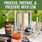 LEM Products Backwoods Reduced Sodium Breakfast Sausage Seasoning, 1.6 oz | Pre-Measured Seasoning for Wild Game and Domestic Meat, Seasons Up to 5 Pounds of Meat for Homemade Patties and Sausages