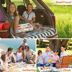 2Pack Snackle Box Containers Dishwasher Safe Divided Serving Tray with Lid | Charcuterie Board for Portable Snack Platters, Clear Organizer with Handle for Fruits Snacks, Perfect for Road Travel