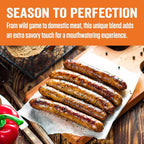 LEM Products Backwoods Maple Breakfast Fresh Sausage Seasoning, 13.5 oz | Pre-Measured Seasoning for Wild Game and Domestic Meat, Seasons Up to 25 Pounds of Meat for Homemade Patties and Sausages
