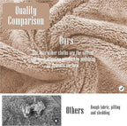 Sunny zzzZZ 24 Pack Kitchen Dishcloths - Does Not Shed Fluff - Reusable Dish Towels, Dish Cloths, Super Absorbent Coral Fleece Cleaning Cloths, Nonstick Oil Washable Fast Drying, 10 x 20 Inch (Brown)
