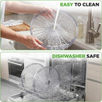 NutriChef Electric Countertop Food Dehydrator - Multi-Tier High-Heat Circulation Professional Food Preserver, Fruit, Vegetable Dryer, Meat or Beef Jerky Maker w/ 5 Stackable Trays - AZPKFD12