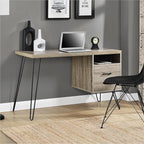Ameriwood Home Landon Desk, Weathered Oak