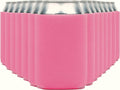 Blank Beer Can Coolers Sleeves (14-Pack) Soft Insulated Beer Can Cooler Sleeves - HTV Friendly Plain Can Sleeves for Soda, Beer Cans & Bottles - Blanks for Vinyl Projects & Wedding Favors (Pink)