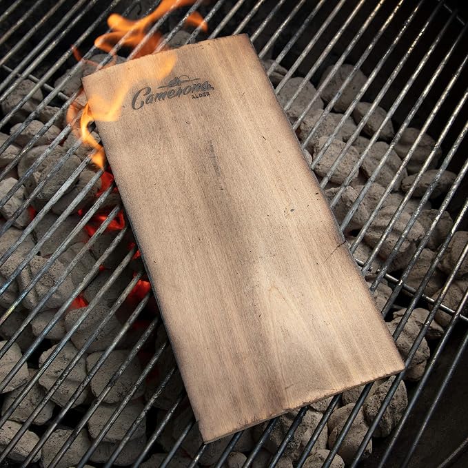Camerons Cedar Grilling Planks - 12 Pack (5.5"x11.5") - Premium Natural Cedar Wood - Easily Infuse Smoky Flavor into BBQ Salmon, Fish, Meat, Veggies, and More - Sourced in the USA - Grilling Gift Idea