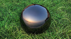 Lulu Decor, Titanium Stainless Steel Gazing Mirror Ball Size 14 with Stand