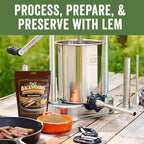 LEM Products Backwoods Hot Breakfast Fresh Sausage Seasoning, 8.3 oz Packet | Pre-Measured Seasoning for Wild Game and Domestic Meat, Seasons Up to 25 Pounds of Meat for Homemade Patties and Sausages