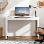 Need Small Computer Desk - 39 3/8'' Inches Heavy Duty Writing Desks, Simple Laptop Corner Table for Home Office,Dormitory AC3DW10060