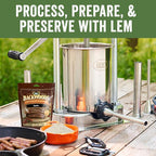 LEM Products Backwoods Garlic Fresh Sausage Seasoning, 12 oz Packet | Pre-Measured Seasoning for Wild Game and Domestic Meat, Seasons Up to 25 Pounds of Meat for Homemade Sausages