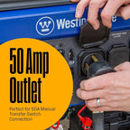 Westinghouse 12500 Peak Watt Home Backup Portable Generator, Remote Electric Start with Auto Choke, Transfer Switch Ready, Gas Powered, CO Sensor