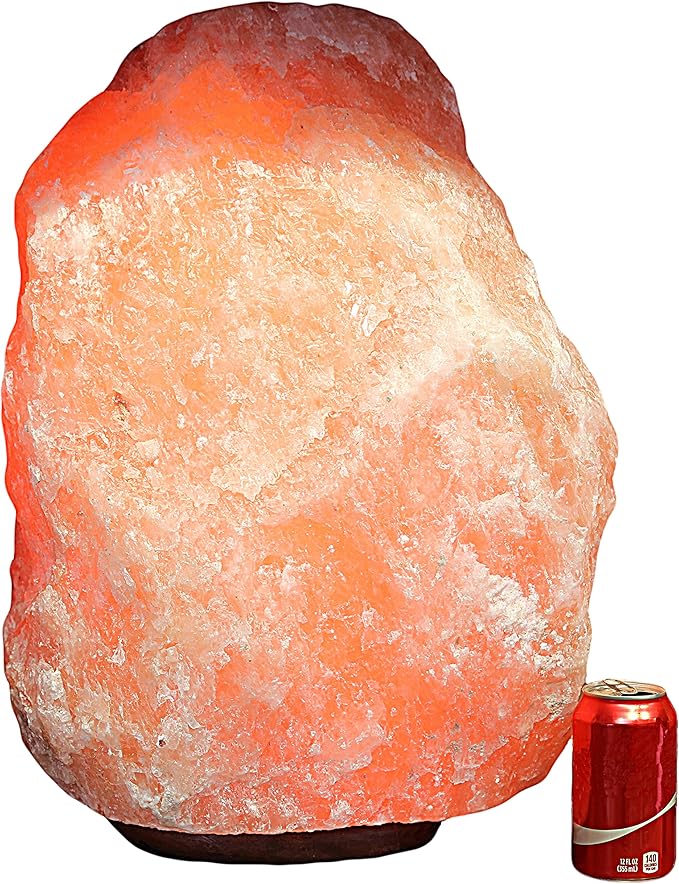 Giant Natural Himalayan Crystal Rock Salt Lamp 170~185 lbs