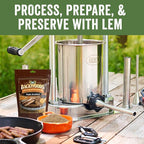 LEM Products Backwoods Maple Breakfast Fresh Sausage Seasoning, 13.5 oz | Pre-Measured Seasoning for Wild Game and Domestic Meat, Seasons Up to 25 Pounds of Meat for Homemade Patties and Sausages