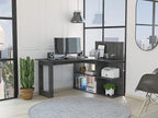 NicBex Kimberly-DW-00046-LWJ Home Office Desks, 51.7"x47.2"x43.3", Gray