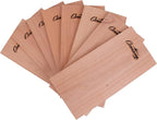 Camerons Alder Grilling Planks - 8 Pack (5.5"x11.5") - Premium Natural Alder Wood - Easily Infuse Smoky Flavor into BBQ Salmon, Fish, Pork, Veggies, and More - Sourced in the USA - Grilling Gift Idea