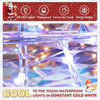 4.5FT Lighted Snowman for Christmas Decoration, 3D Pre-Lit Iridescent Snowman Xmas Decor with 100 LED Lights, Glittered Standing Holiday Display for Outdoor, Indoor