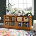 Bush Furniture Universal Small 2 Shelf Bookcase in Natural Cherry - Set of 2, Matching Storage and Display Bookshelves for Home Office or Living Room Organization