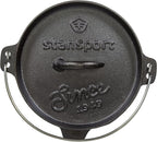 Stansport Pre-Seasoned Cast Iron Dutch Oven