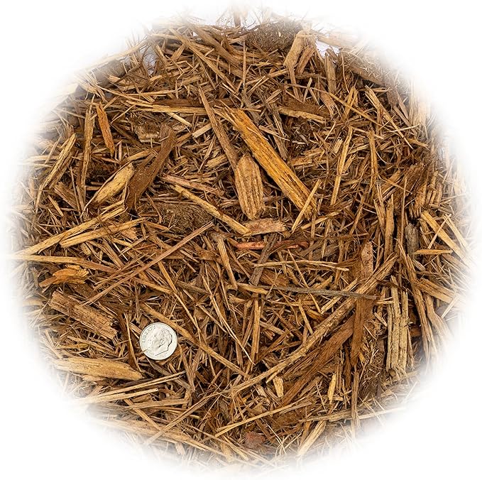 Gardenera Eucalyptus Mulch - Naturally Suppress Weeds and Enhance Plant Growth - 4 QUARTS