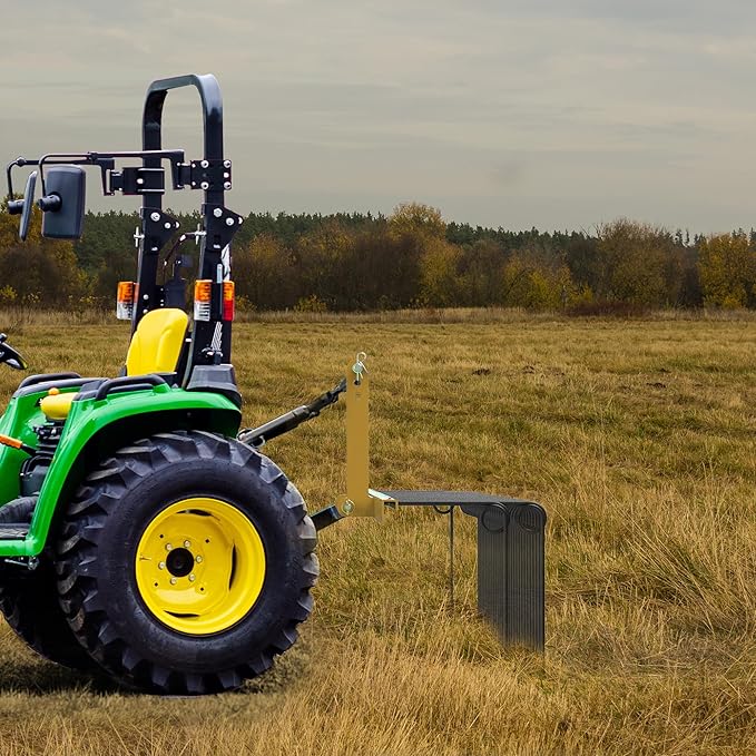 YITAMOTOR 72" Tow Behind Landscape Rake, 3 Point Quick Hitch Lawn Dethatcher Rakes with 32 Steel Tines for Category 1 Tractors, Heavy Duty Powder Coated Finish Tools for Leaves, Pine Needles, Straw