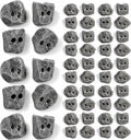 50 Large Screw On Rock Climbing Holds for Rock Wall Grips Made in USA | Rock Climbing Holds for Indoor Outdoor Play Set, Garage Gym, Bouldering, Trees - Rocky Mountain Climbing Gear