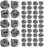 50 Large Screw On Rock Climbing Holds for Rock Wall Grips Made in USA | Rock Climbing Holds for Indoor Outdoor Play Set, Garage Gym, Bouldering, Trees - Rocky Mountain Climbing Gear