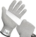 Schwer SlicePro ANSI A9 Cut Resistant Gloves, Food Grade Cutting Gloves for Kitchen Food Prep, Mandoline Gloves for Meat Cutting, Oyster Shucking, Fish Fillet Processing, PR1501-G, 150 Pairs, L
