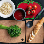 Dexas Natural Fiber Composite Cutting Board, Dishwasher Safe, Knife Friendly Kitchen Prep Board, 14.3 x 11.2 Inch