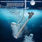 3000W 240V Immersion Water Heater Hot Tub & Inflatable Pool Portable Electric Submersible Water Heater with Thermostat, GFCI for spa tub, Bucket, Bathtubs, baptismal Pool & Above Ground Pool