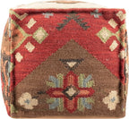 Mark&Day Pouf Ottoman, Gaubitsch Rustic Camel Cube Pouf Foot Rest for Living Room, Bedroom and Boho Home Decor (18"x18"x18")