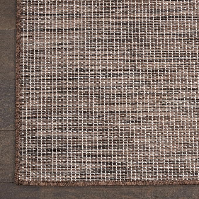 Nourison Home Positano Natural 2' x 6' Area Rug Easy Clean, Non Shedding, Bed Room, Living Room, Dining Room, Kitchen (6' Runner)