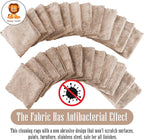 Sunny zzzZZ 24 Pack Kitchen Dishcloths - Does Not Shed Fluff - Reusable Dish Towels, Dish Cloths, Super Absorbent Coral Fleece Cleaning Cloths, Nonstick Oil Washable Fast Drying, 10 x 10 Inch (Brown)